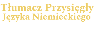 Tłumacz Przysięgły Języka Niemieckiego Aleksandra Kowol-Krasnowska logo